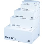 Mail-Box in gelb - wei - braun