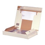 Pack-Box mit Haftklebung und...