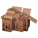 Versandkarton für Weinflaschen