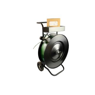 Bandabrollwagen fahrbar mit Ablagefach und Bremse...