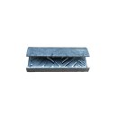 Verschlussh&uuml;lsen geriffelt Metall 13 x 30 x 0.7 mm, 1000 St&uuml;ck/Karton