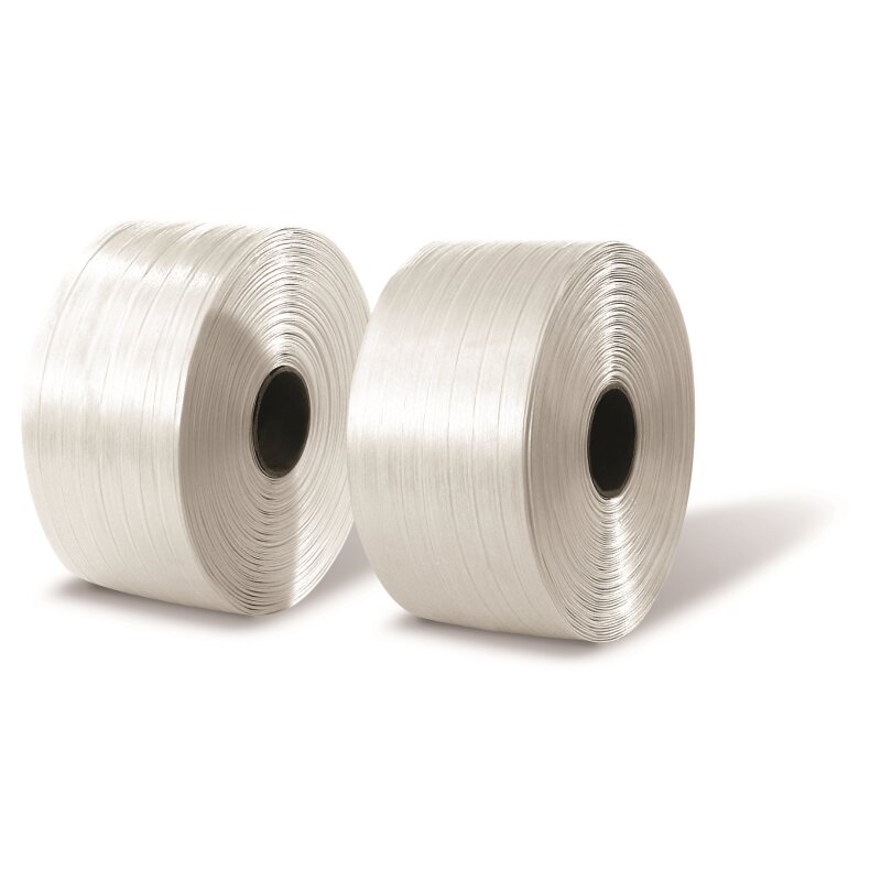 HotMelt Fadenband, weiß, Bandbreite 16 mm, Festigkeit: 450 bis 600 kg