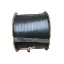 PP-Umreifungsband: 12,7 x 0,70 mm, schwarz, Kern: 62 mm