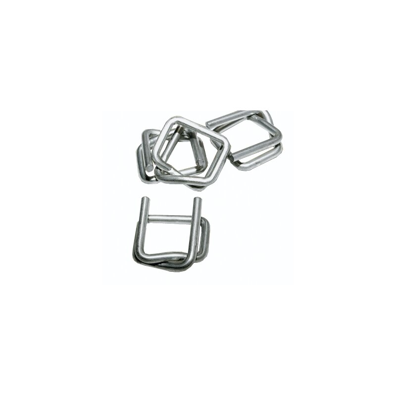 Stahl Schnallen Klammern Klemmen für Umreifungsband 13mm 