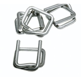 25 mm Verschlussklammern aus Stahl (verzinkt) für...