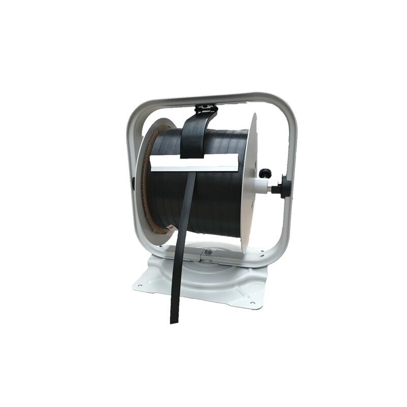 Abroller für PP-Umreifungsband mit 62 mm Rollenkern