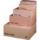 Mail-Box XS, braun, 244 x 145 x 43 mm, 20 Stk. gebündelt