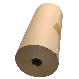 3 Rollen Packpapier / Schrenzpapier, Rollenbreite 50 cm, 80 g/m², ca. 250 Laufmeter / Rolle