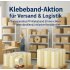 Klebeband-Set 50 mm x 66 m inkl. Handabroller