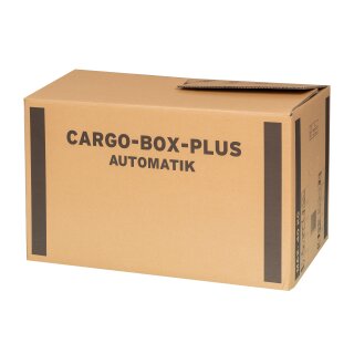 Cargobox Plus mit Automatikboden und Grifflöcher, braun (0,084 m³)