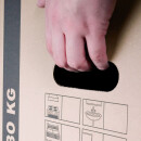 Cargobox Plus mit Automatikboden und Griffl&ouml;chern, braun (ca. 0,084 m&sup3; / 84 Liter)