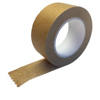 Papier-Packband braun, Hotmelt-Kleber, leise abrollend,...
