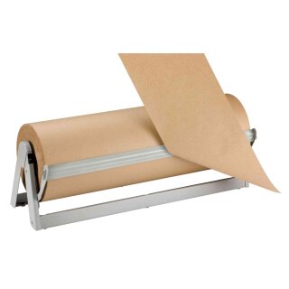 Papierabroller für Packpapier / Schrenzpapier bis 600 mm mit Abrissschiene