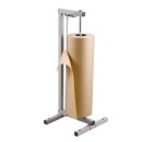 Papierabroller f&uuml;r Packpapier / Schrenzpapier bis 600 mm mit Abrissschiene