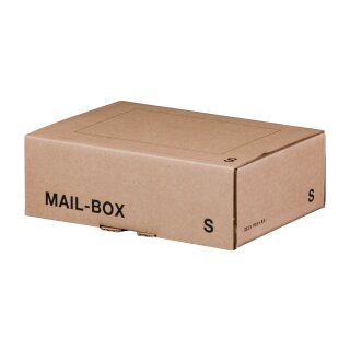 Mail-Box S, braun, 249 x 175 x 79 mm, 20 Stk. gebündelt