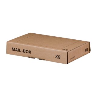 Mail-Box XS, braun, 244 x 145 x 43 mm, 20 Stk. gebündelt