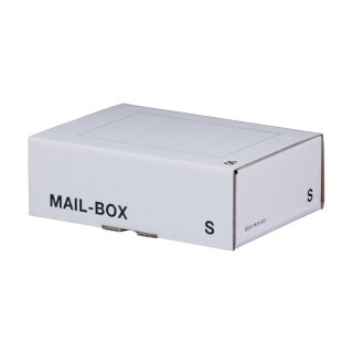 Mail-Box S, weiß, 249 x 175 x 79 mm, 20 Stk. gebündelt