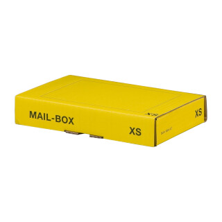 Mail-Box XS, gelb, 244 x 145 x 43 mm, 20 Stk. gebündelt