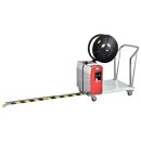 Mobile Palettenumreifungsmaschine TP-502MV zur vertikalen Palettenumreifung