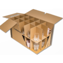 Gläserkarton mit Unterteiler für 15–30...