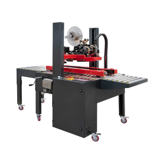 Kartonverschließer – halbautomatisch für Nassklebeband (75 mm, nachhaltig)