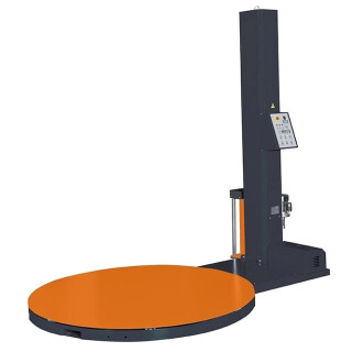 Stretchmaschine mit Drehteller Ø 1.500 mm & elektromagnetischer Folienbremse