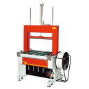 Vollautomatische Umreifungsmaschine 601B 1.250 x 1.000 mm Siemens SPS und Presse