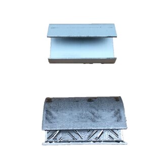 Verschlusshülsen 13 x 25 mm, glatt