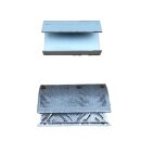 Verschlussh&uuml;lsen 13 x 25 mm, glatt