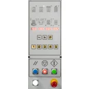 Vorf&uuml;hrmaschine Palettenwickler mit motorischer Folienvorreckung